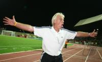 Fussball International JUBEL  Beenhakker Trainer Trinidad und Tobago