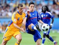 FUSSBALL EURO 2008: Rumaenien - Frankreich