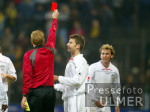 Fussball 2. Bundesliga: Aachen - Reutlingen, Gelb-Rot