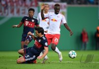 Fussball  DFB Pokal  2. Runde  Saison 17/18: RB Leipzig - FC Bayern Muenchen