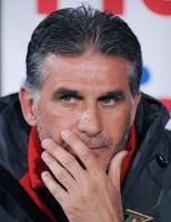 Fussball INTERNATIONAL  Trainer Carlos Queiroz  (Portugal)