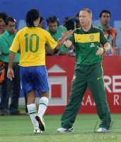 FUSSBALL INTERNATIONAL: Argentinien - Brasilien