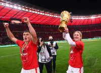 FUSSBALL DFB POKAL FINALE 21/22: SC Freiburg - RB Leipzig