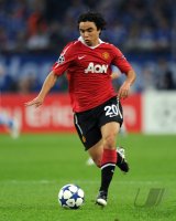 Fussball CHL  Saison 2010/2011:  Fabio da Silva (Manchester United FC)