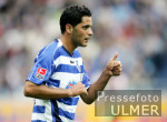 Fussball 1. Bundesliga: MSV, AHANFOUF gestik