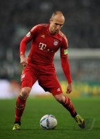 FUSSBALL, DFB Pokal Halbfinale: Arjen Robben (FC Bayern Muenchen)