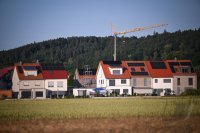 Tuebingen: Wohngebiet, Obere Kreuzaecker im Ortsteil Buehl