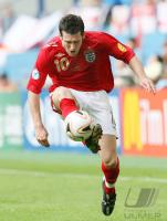 Fussball International: U21-EM: England, NUGENT Einzelaktion