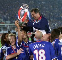 Fussball EURO 2000 Finale: Frankreich  -  Italien