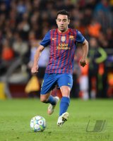 FUSSBALL INTERNATIONAL  CHL HALBFINALE 11/12:  Xavi Hernandez (Barca)