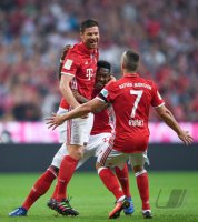 Fussball 1. Bundesliga Saison 2016/2017: FC Bayern Muenchen - SV Werder Bremen
