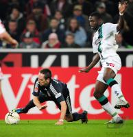FUSSBALL 1. BUNDESLIGA: Moenchengladbach - Bayern