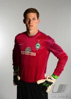 Fussball 1. Bundesliga, Saison 2012/2013, Werder Bremen: Richard Strebinger im exklusiven Pressefoto ULMER Fotoshooting