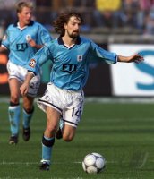 Fussball  1. Bundesliga  Saison 2000/2001:  FC Bayern Muenchen - TSV 1860 Muenchen