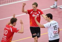 Volleyball 1. Bundesliga  Saison  14/15: TV Rottenburg  - Berlin Recycling Volleys
