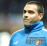 FUSSBALL Testlnderspiel Schweiz - Italien  Miccoli (ITA)