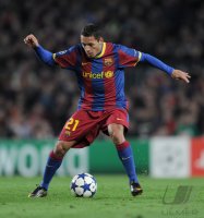 Fussball CHL  Saison 2010/2011:  Adriano (Barca)