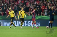 Fussball DFB Pokal Halbfinale 14/15: FC Bayern Muenchen - Borussia Dortmund