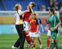 FUSSBALL  Olympia 2008   Viertelfinale  Frauen   Schweden - Deutschland