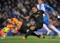 FUSSBALL International Primera Division 11/12:  RCD Espanyol Barcelona - FC Barcelona