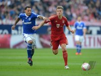 Fussball 1. Bundesliga, Saison 2012/2013:  FC Schalke 04 - FC Bayern Muenchen