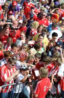 FUSSBALL, 1. BUNDESLIGA, TESTSPIEL: Fanclub Lohner Bayern Union - FC Bayern Muenchen