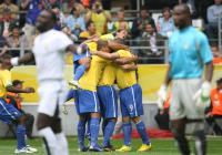 Fussball WM 2006: Achtelfinale Brasilien - Ghana