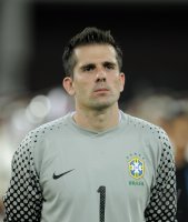 FUSSBALL INTERNATIONAL: Torwart Victor Leandro Bagy (Brasilien)