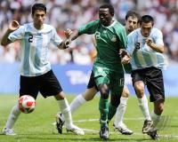 FUSSBALL  Olympia 2008   Finale  Maenner   Nigeria - Argentinien