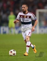 Fussball CHL  Saison 2014/2015: Franck Ribery (FC Bayern Muenchen)