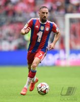 Fussball 1. Bundesliga Saison 14/15: Franck Ribery (FC Bayern Muenchen)