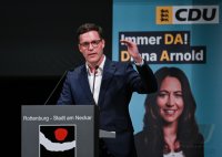 CDU Wahlkampf Landtagswahl Baden - Wuerttemberg