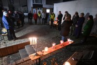 Juedisches Lichterfest; Solidarit&Atilde;&curren;tsbekundung des Rexinger Synagogenvereins