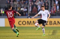 Fussball U 21 Laenderspiel: Deutschland - Portugal