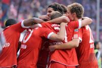 Fussball 1. Bundesliga:  FC Bayern Muenchen - VfL Wolfsburg