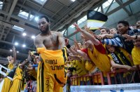 Basketball 1. Bundesliga  13/14  Walter Tigers Tuebingen - Phoenix Hagen