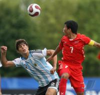 Fussball International  U 20 WM ARG-PRK