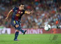 FUSSBALL Primera Division/Super Cup 2012:  Xavi Hernandez (Barca)