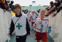 Fussball Frauen FIFA U 17  WM  2008  Daenmark - Kolumbien