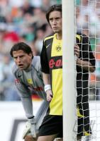 Fussball 1. Bundesliga: Bremen - Dortmund, WEIDENFELLER und ROSICKY enttaeuscht