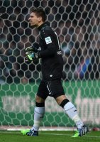 Fussball, 1. Bundesliga  Saison 2014/2015: SV Werder Bremen - Hannover 96