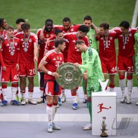 Fussball 1. Bundesliga 25/26: FC Bayern Muenchen 35. Deutschen Meisterschaft