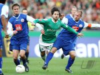 Fussball 1. Bundesliga: Werder - Rostock