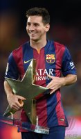 FUSSBALL International 2014/2015: Lionel Messi (Barca)