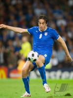 FUSSBALL EURO 2008: Italien, Luca TONI am Ball