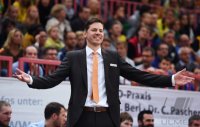 Basketball 1. Bundesliga 14/15 Hauptrunde:  Walter Tigers Tuebingen - ratiopharm Ulm