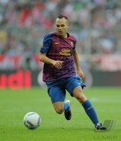 Fussball International Audi Cup 2011:  Andres Iniesta (Barca)