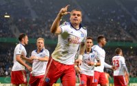 Fussball  DFB Pokal   Saison 2013/2014, 2. Hauptrunde: Hamburger SV - SpVgg Greuther Fuerth