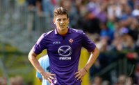 FUSSBALL SERIE A 2013/2014:  Mario Gomez (AC Florenz)