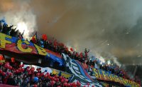 Fussball  International: Pokalfinale Schweiz 11/12; FC Basel Fans